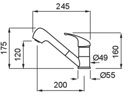 Mosogató csaptelep, Elleci Csaptelep Venere