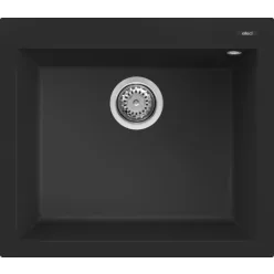 Mosogatótálca, Elleci Mosogatótálca Quadra 105 K86 Black