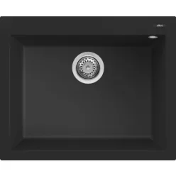 Mosogatótálca, Elleci Mosogatótálca Quadra 110 K86 Black