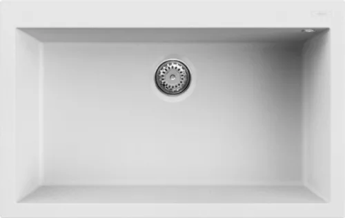 Mosogatótálca, Elleci Mosogatótálca Quadra 130 K96 White