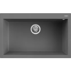   Mosogatótálca, Elleci Mosogatótálca Quadra 130 K99 Dark Grey