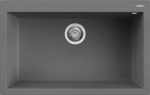 Mosogatótálca, Elleci Mosogatótálca Quadra 130 K99 Dark Grey