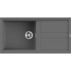   Mosogatótálca, Elleci Mosogatótálca Best 480 K99 Dark Grey