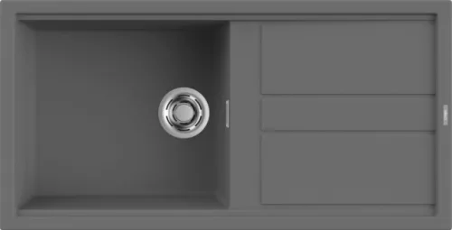 Mosogatótálca, Elleci Mosogatótálca Best 480 K99 Dark Grey