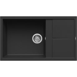 Mosogatótálca, Elleci Mosogatótálca Unico 410 K86 Black