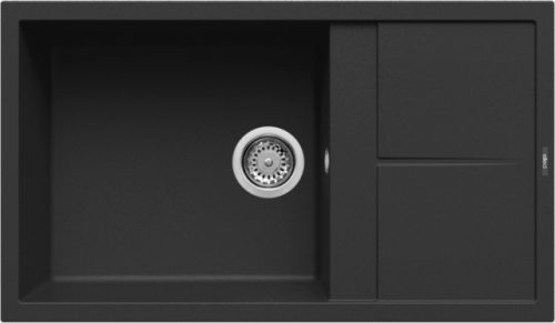 Mosogatótálca, Elleci Mosogatótálca Unico 410 K86 Black