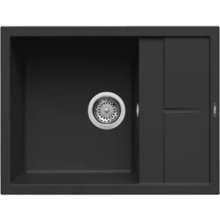 Mosogatótálca, Elleci Mosogatótálca Unico 125 K86 Black