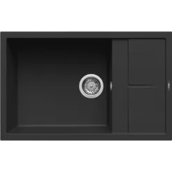 Mosogatótálca, Elleci Mosogatótálca Unico 310 K86 Black