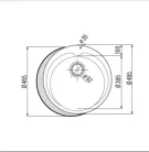 Mosogatótálca, Cata Mosogatótálca RS-1/A