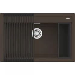   Mosogatótálca, Elleci Mosogatótálca Best 130 Workstation G78 Espresso