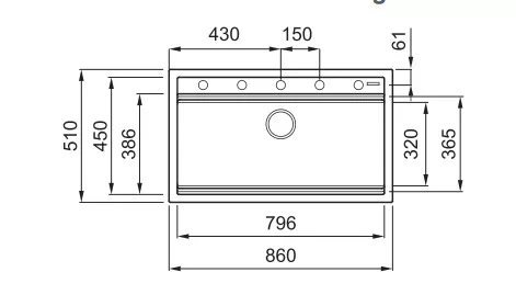 Mosogatótálca, Elleci Mosogatótálca Best 360 Workstation G51 avena