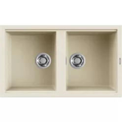   Mosogatótálca, Elleci Mosogatótálca Best 450 G62 bianco antico