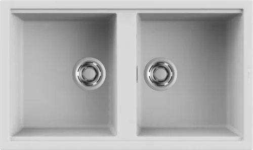 Mosogatótálca, Elleci Mosogatótálca Best 450 G68 bianco