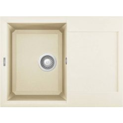   Mosogatótálca, Elleci Mosogatótálca Easy 135 G62 bianco antico