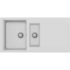 Mosogatótálca, Elleci Mosogatótálca Easy 475 G68 bianco