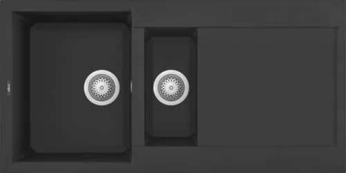 Mosogatótálca, Elleci Mosogatótálca Easy 475 G40 nero