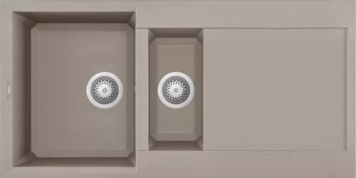 Mosogatótálca, Elleci Mosogatótálca Easy 475 G43 tortora