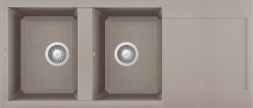 Mosogatótálca, Elleci Mosogatótálca Easy 500 G43 tortora