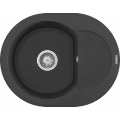   Mosogatótálca, Elleci Mosogatótálca Easy ROUND 600 G59 antracite