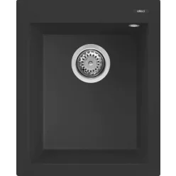 Mosogatótálca, Elleci Mosogatótálca Quadra 100 G40 nero
