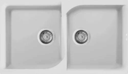 Mosogatótálca, Elleci Mosogatótálca Ego 450 G68 bianco