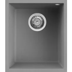   Mosogatótálca, Elleci Mosogatótálca Quadra 100 G48 cemento munkalap alá szerelhető