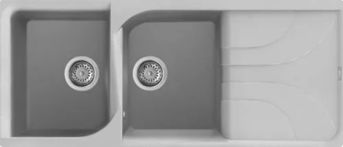 Mosogatótálca, Elleci Mosogatótálca Ego 500 M79 aluminium