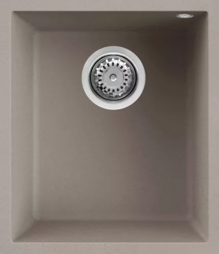 Mosogatótálca, Elleci Mosogatótálca Quadra 100 G43 tortora munkalap alá szerelhető