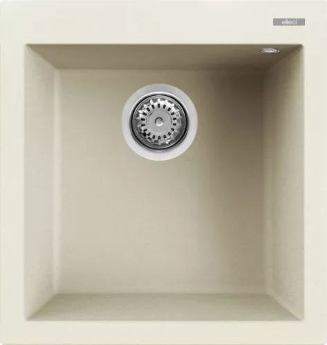 Mosogatótálca, Elleci Mosogatótálca Quadra 102 G62 bianco antico