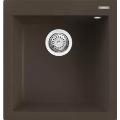   Mosogatótálca, Elleci Mosogatótálca Quadra 102 G78 Espresso
