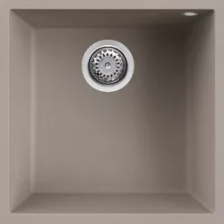   Mosogatótálca, Elleci Mosogatótálca Quadra 102 G43 tortora munkalap alá szerelhető