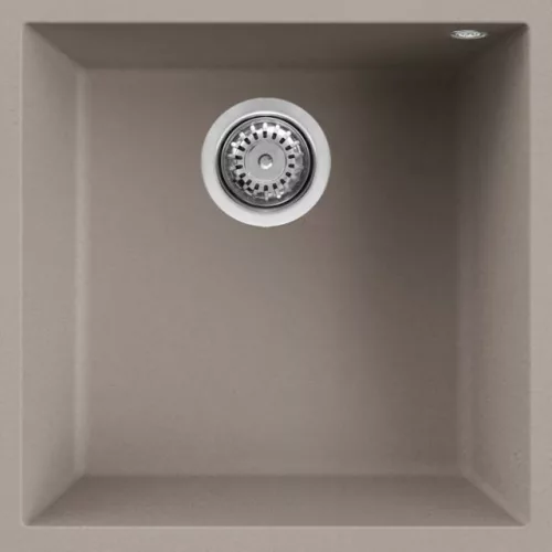 Mosogatótálca, Elleci Mosogatótálca Quadra 102 G43 tortora munkalap alá szerelhető