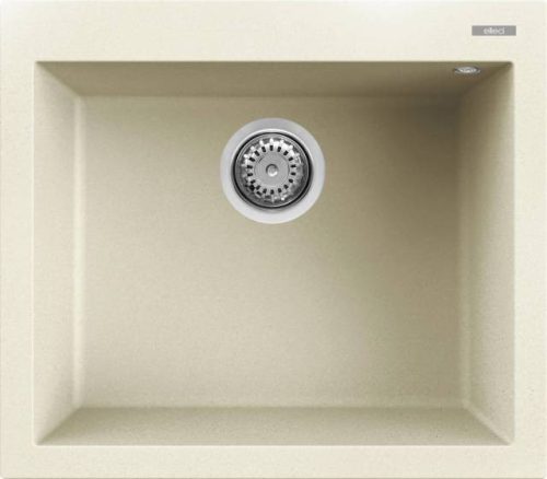 Mosogatótálca, Elleci Mosogatótálca Quadra 105 G62 bianco antico