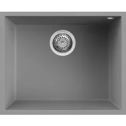   Mosogatótálca, Elleci Mosogatótálca Quadra 105 G48 cemento munkalap alá szerelhető