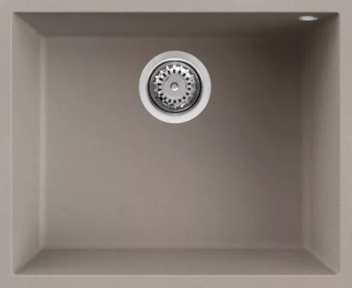 Mosogatótálca, Elleci Mosogatótálca Quadra 105 G43 tortora munkalap alá szerelhető