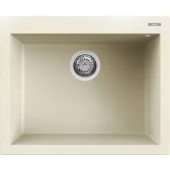   Mosogatótálca, Elleci Mosogatótálca Quadra 110 G62 bianco antico