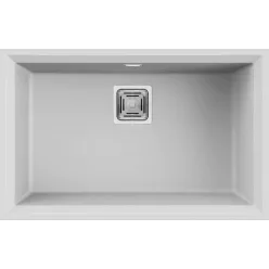   Mosogatótálca, Elleci Mosogatótálca Karisma 120 G68 bianco munkalap alá szerelhető