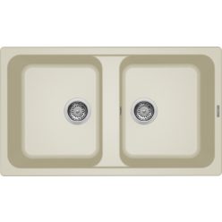   Mosogatótálca, Elleci Mosogatótálca Life 450 G62 Bianco Antico