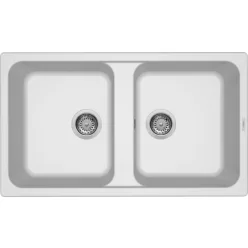 Mosogatótálca, Elleci Mosogatótálca Life 450 G68 Bianco