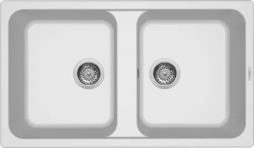 Mosogatótálca, Elleci Mosogatótálca Life 450 G68 Bianco