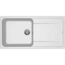 Mosogatótálca, Elleci Mosogatótálca Life 480 G68 Bianco