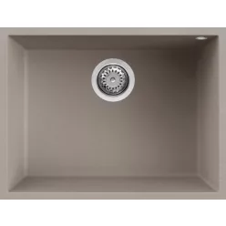   Mosogatótálca, Elleci Mosogatótálca Quadra 110 G43 tortora munkalap alá szerelhető