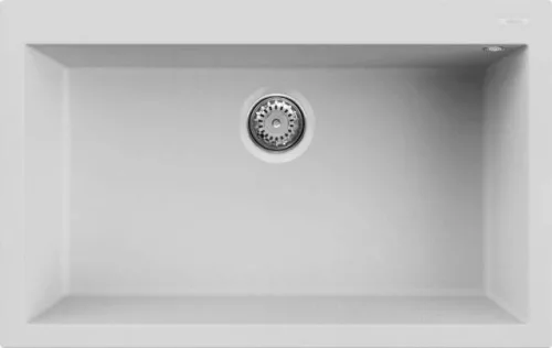 Mosogatótálca, Elleci Mosogatótálca Quadra 130 G68 bianco