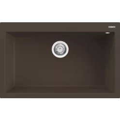   Mosogatótálca, Elleci Mosogatótálca Quadra 130 G78 Espresso