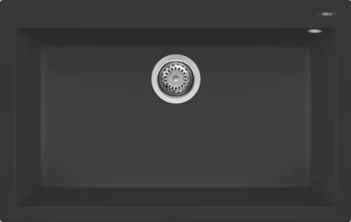 Mosogatótálca, Elleci Mosogatótálca Quadra 130 G40 nero