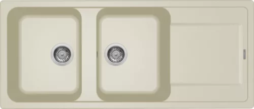 Mosogatótálca, Elleci Mosogatótálca Life 500 G62 Bianco Antico