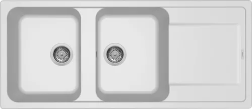 Mosogatótálca, Elleci Mosogatótálca Life 500 G68 Bianco