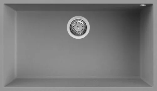 Mosogatótálca, Elleci Mosogatótálca Quadra 130 G48 cemento munkalap alá szerelhető