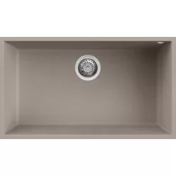   Mosogatótálca, Elleci Mosogatótálca Quadra 130 G43 tortora munkalap alá szerelhető