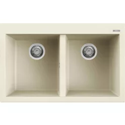   Mosogatótálca, Elleci Mosogatótálca Quadra 350 G62 bianco antico